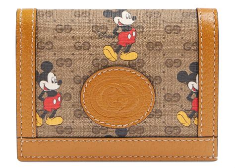 gucci x disney wallet|mickey mouse disney gucci.